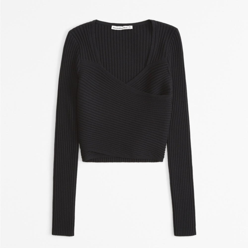 Abercrombie Slip Wrap Sweater